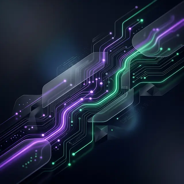 Abstract Technological Background